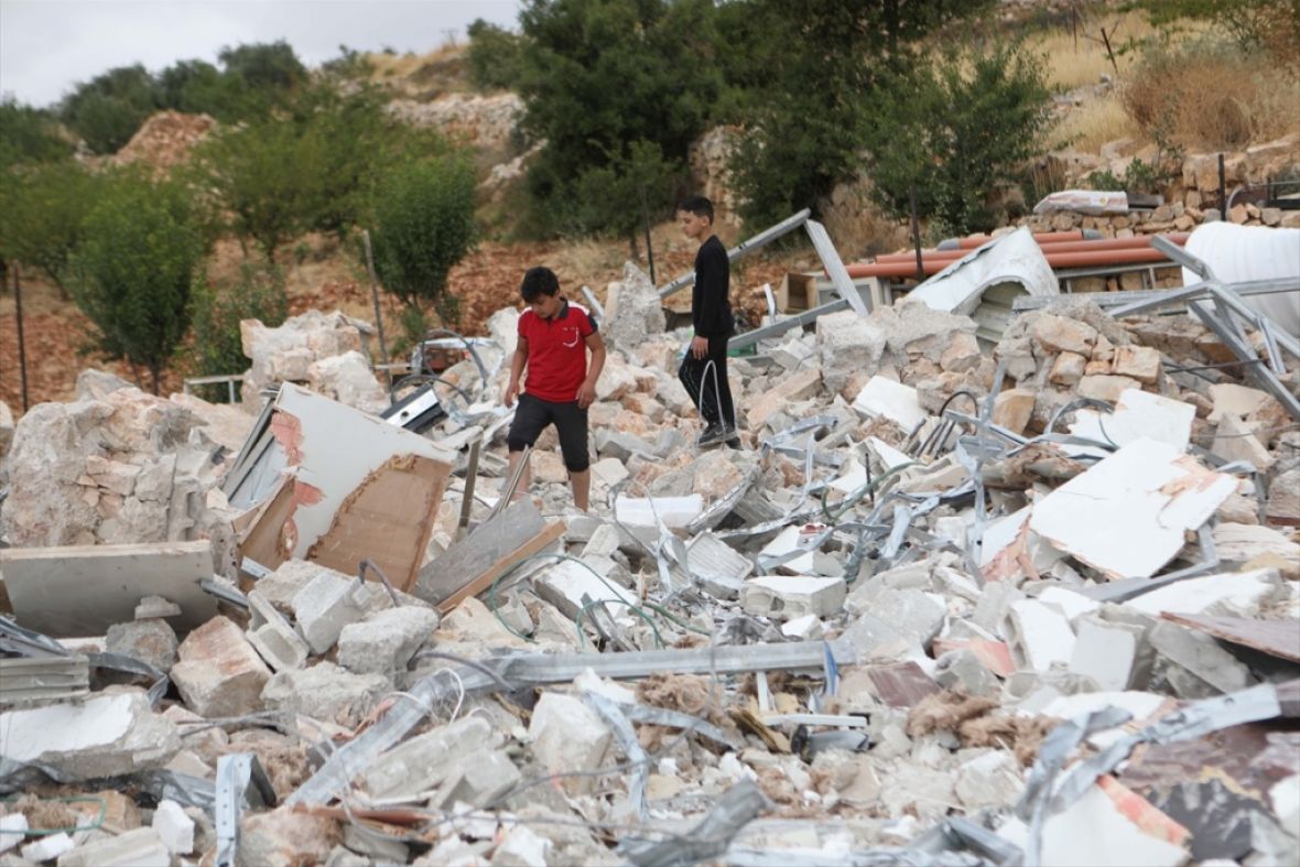 Anadolija/Uništene palestinske kuće